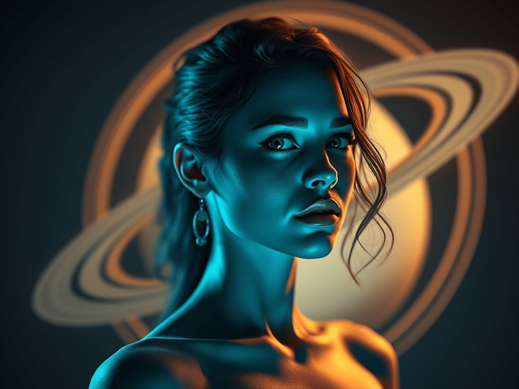 Saturn in the 2nd = Slow money, permanent security.