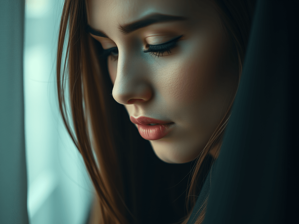 Moon + Saturn in the 4th = Emotional heaviness blocks heart&nbsp;peace.