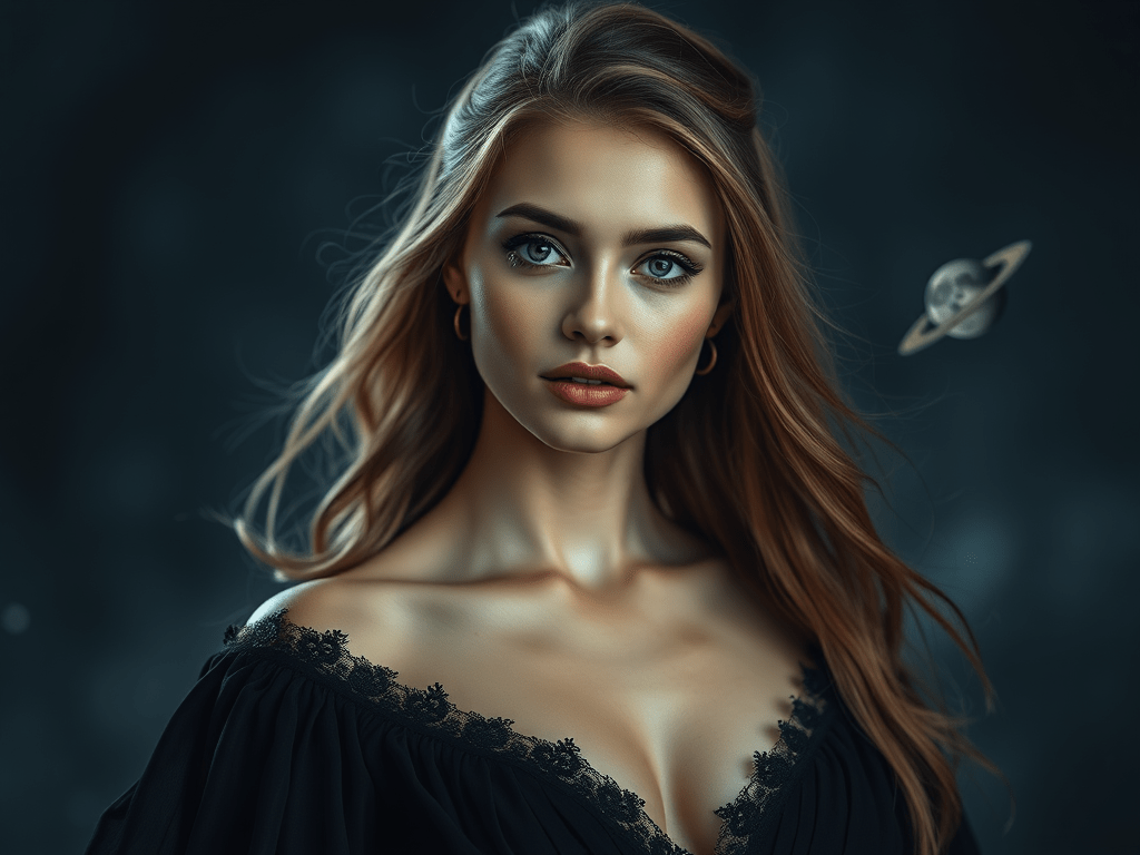 Moon + Saturn in the 4th = You compare family life and emotional&nbsp;stability.