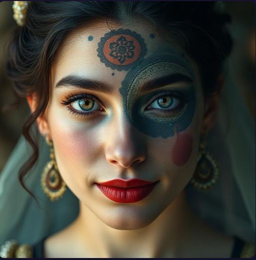 Rahu + Venus in the 7th = Marriage or partnership introduces a new religion.