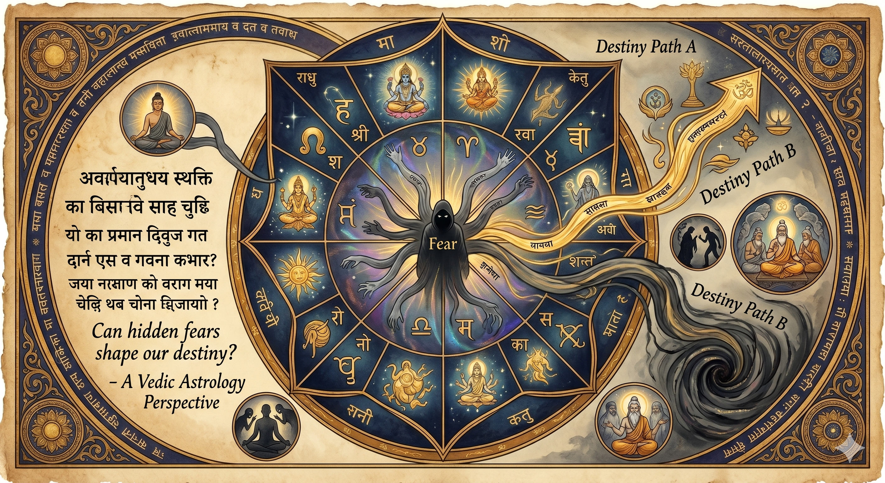 Can hidden fears shape our destiny? – A Vedic Astrology Perspective