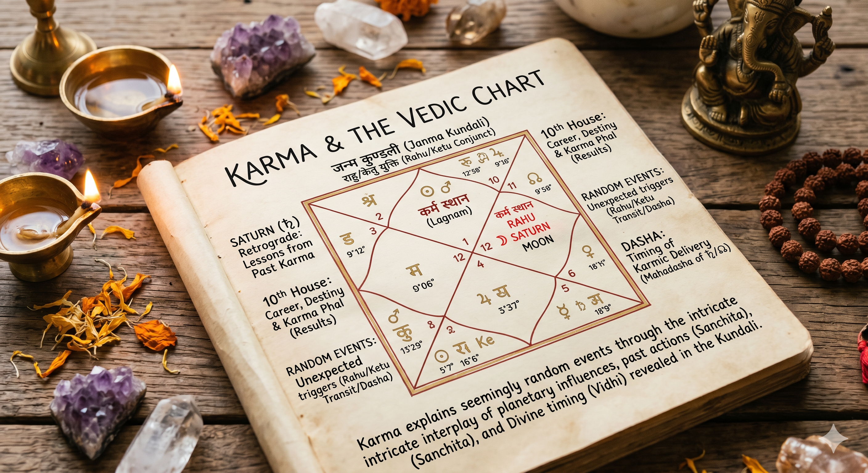 Can Karma Explain Seemingly Random Events? A Vedic Astrology Perspective