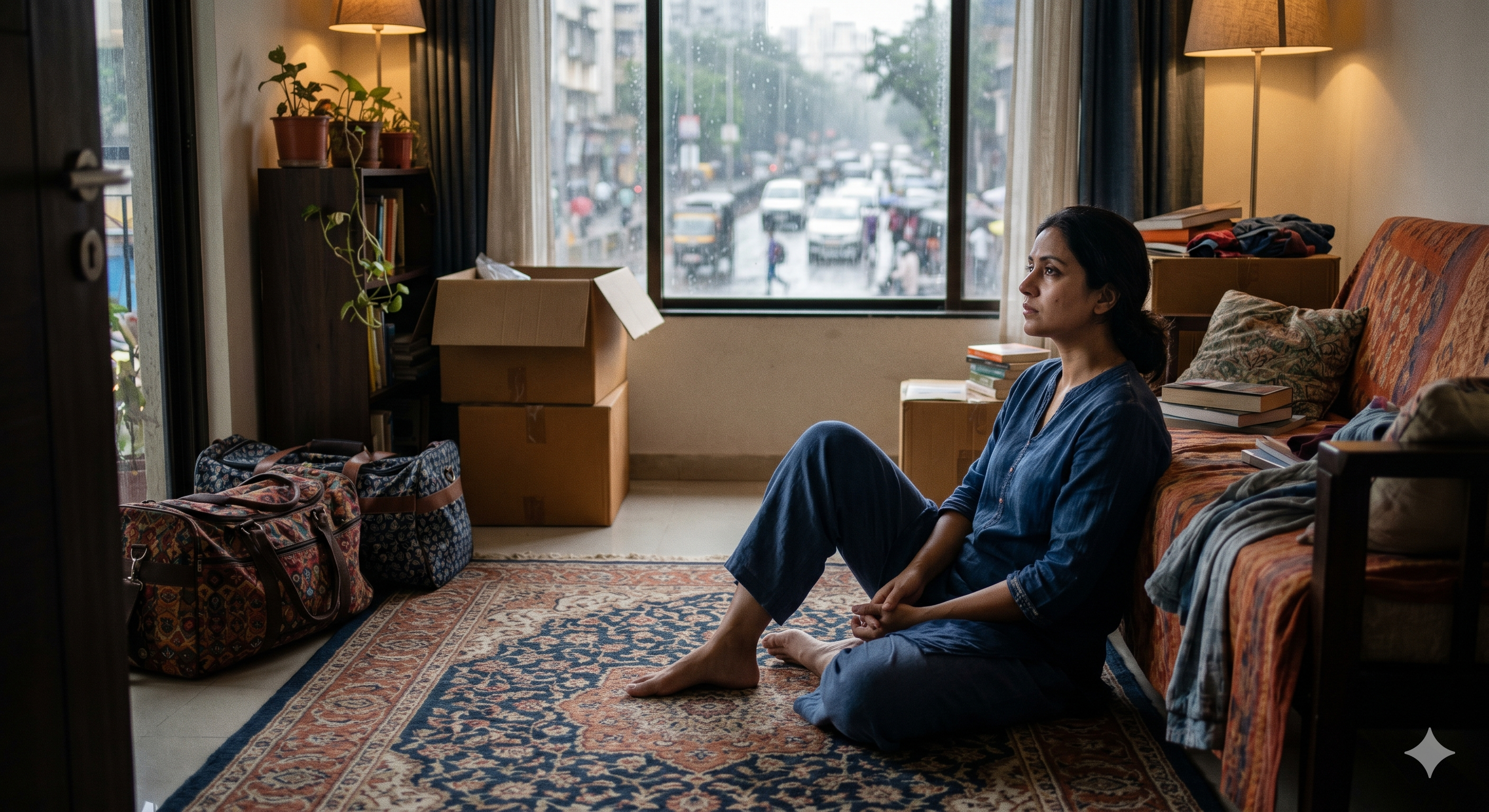 Rahu in the 4th = Restlessness makes “home” feel like a foreign place.