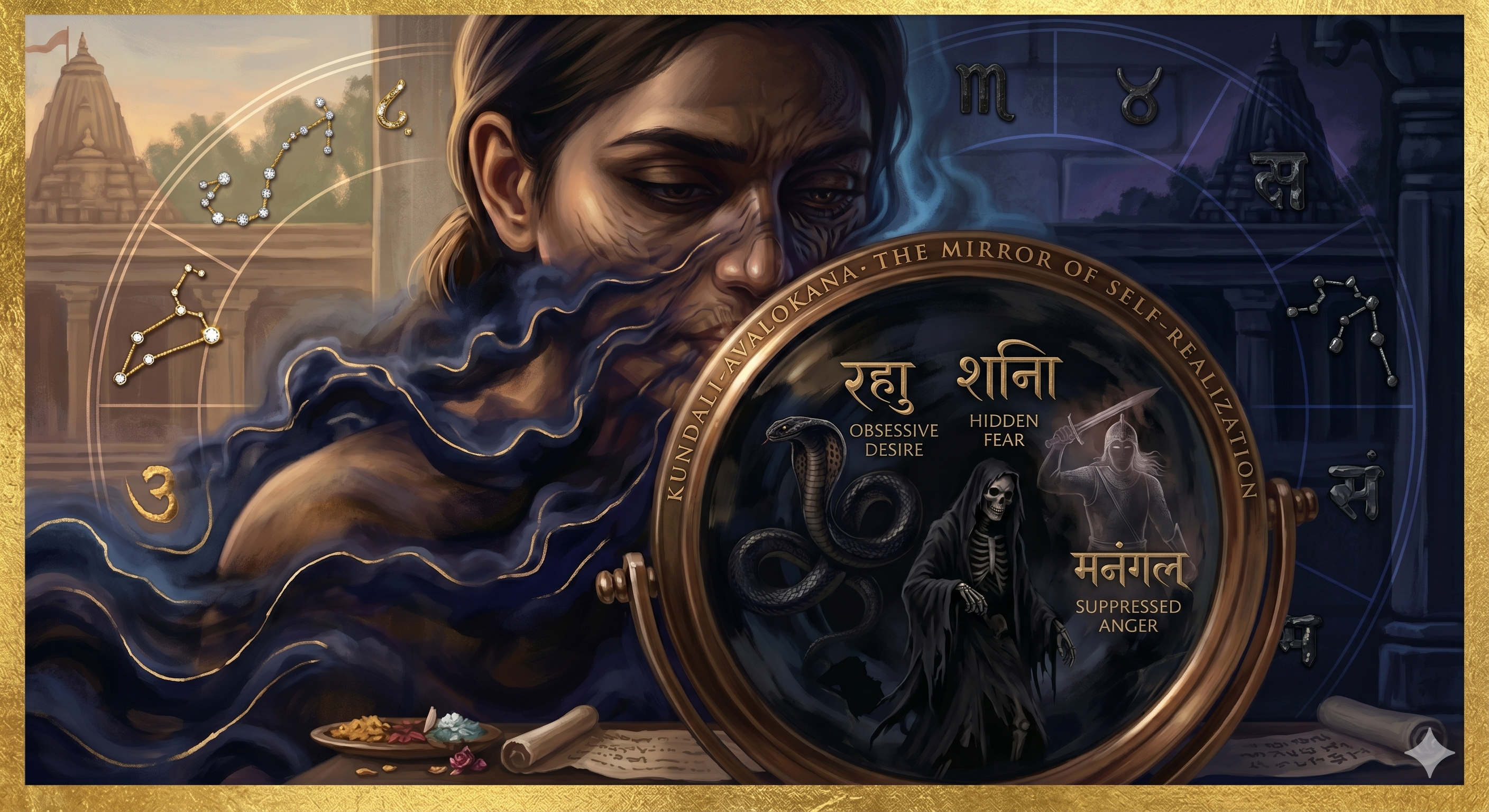 What Parts of Ourselves Do We Avoid Seeing? – A Vedic Astrology Perspective