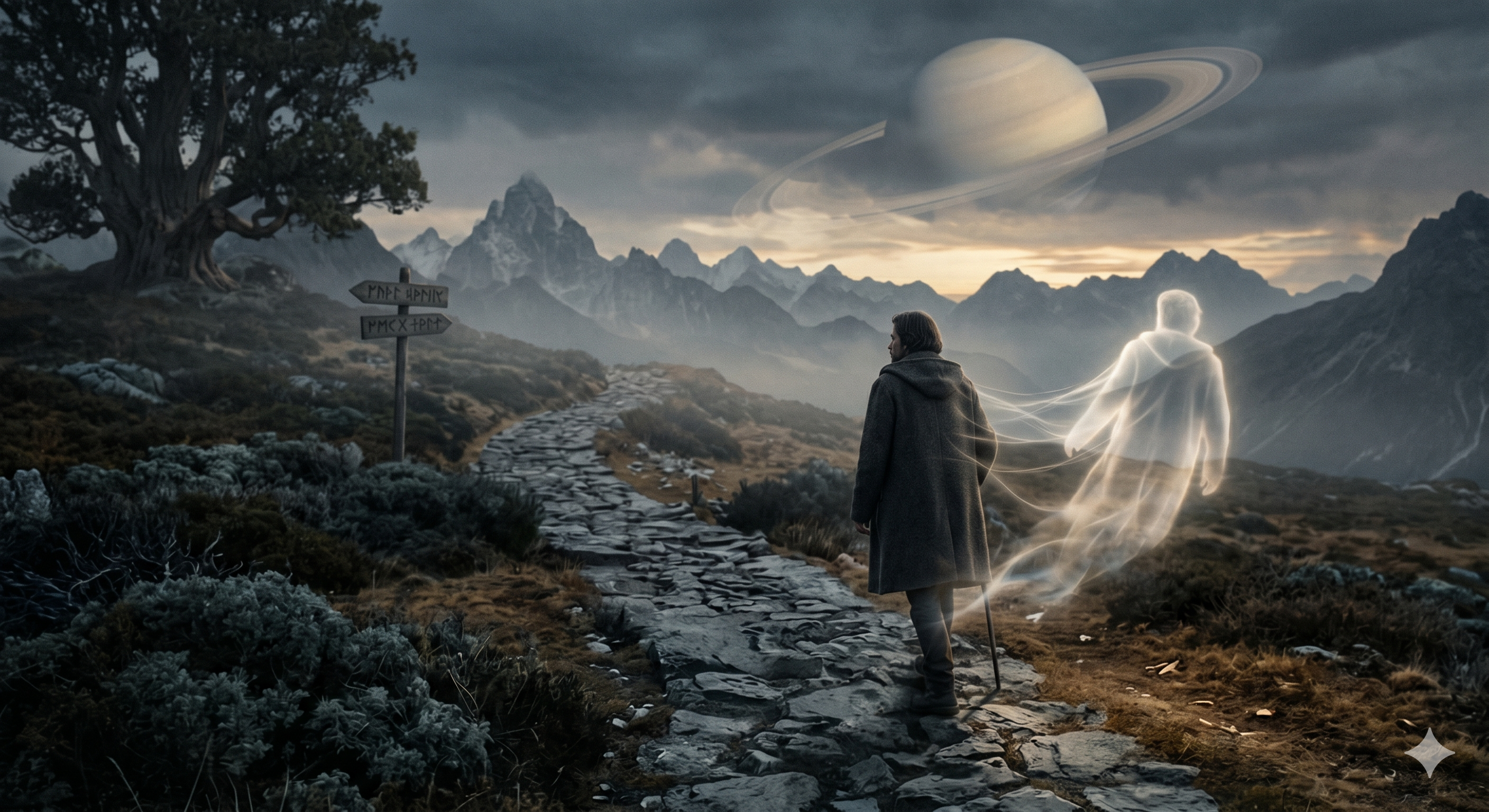 Saturn in the 1st = Life feels like a long journey of self-separation.