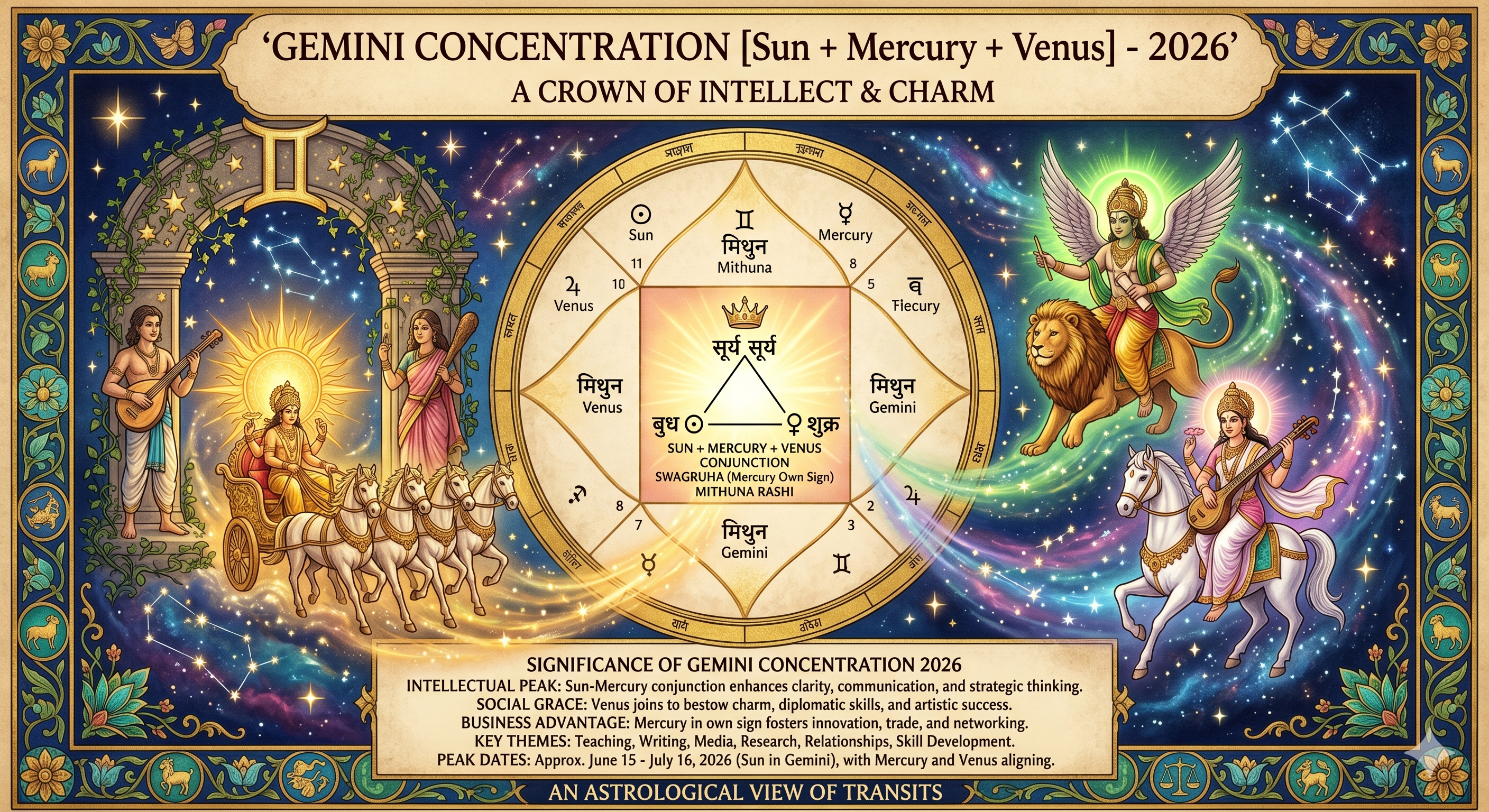 Gemini Concentration [Sun + Mercury + Venus] – 2026
