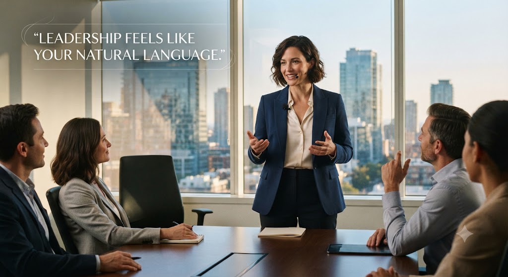 Sun in the 10th → Leadership feels like your natural language.