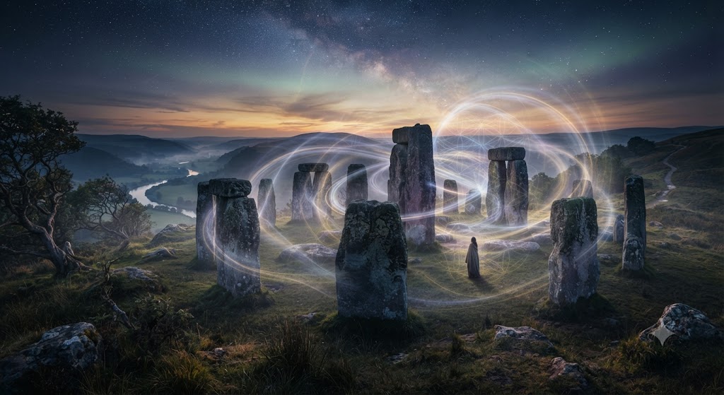Why do people feel certain places have unusual energy?