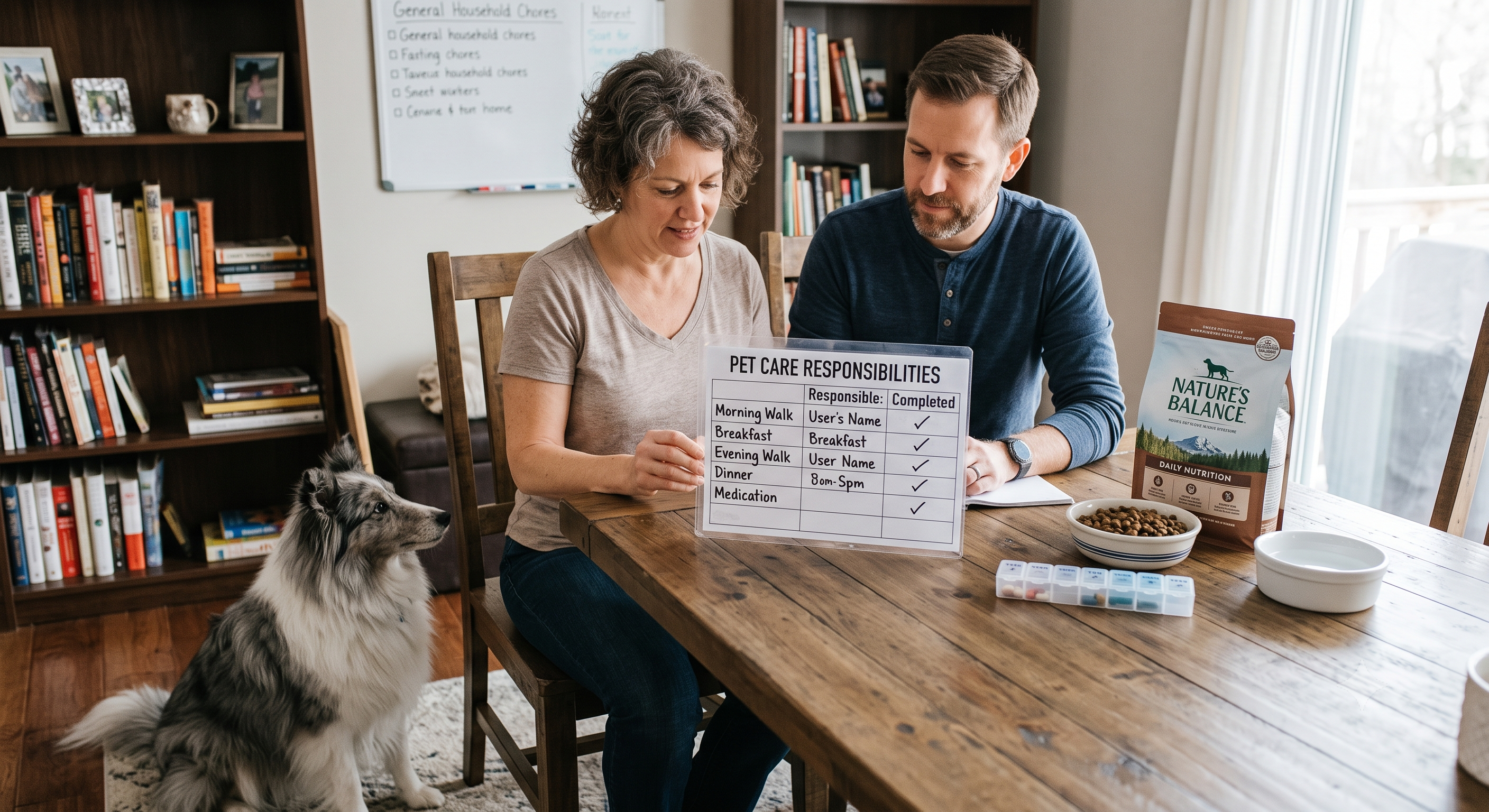 Saturn in the 6th = Responsibility-based pet care with structured habits.