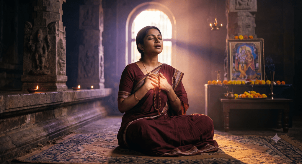 Venus in the 12th = Devotional chanting opens the heart to divine love.
