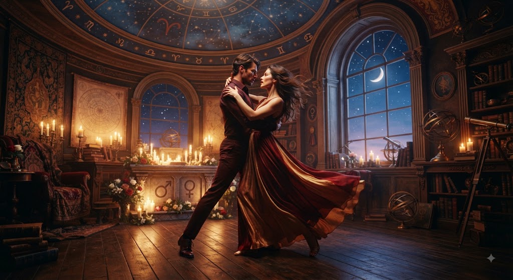Mars + Venus in the 7th → Partnership becomes a powerful arena of passion.