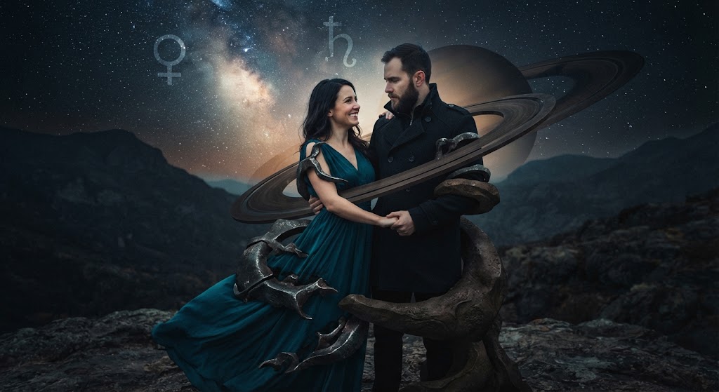 Venus + Saturn → Are you compromising or disappearing inside the relationship?